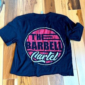 The Barbell Cartel Cropped Tee